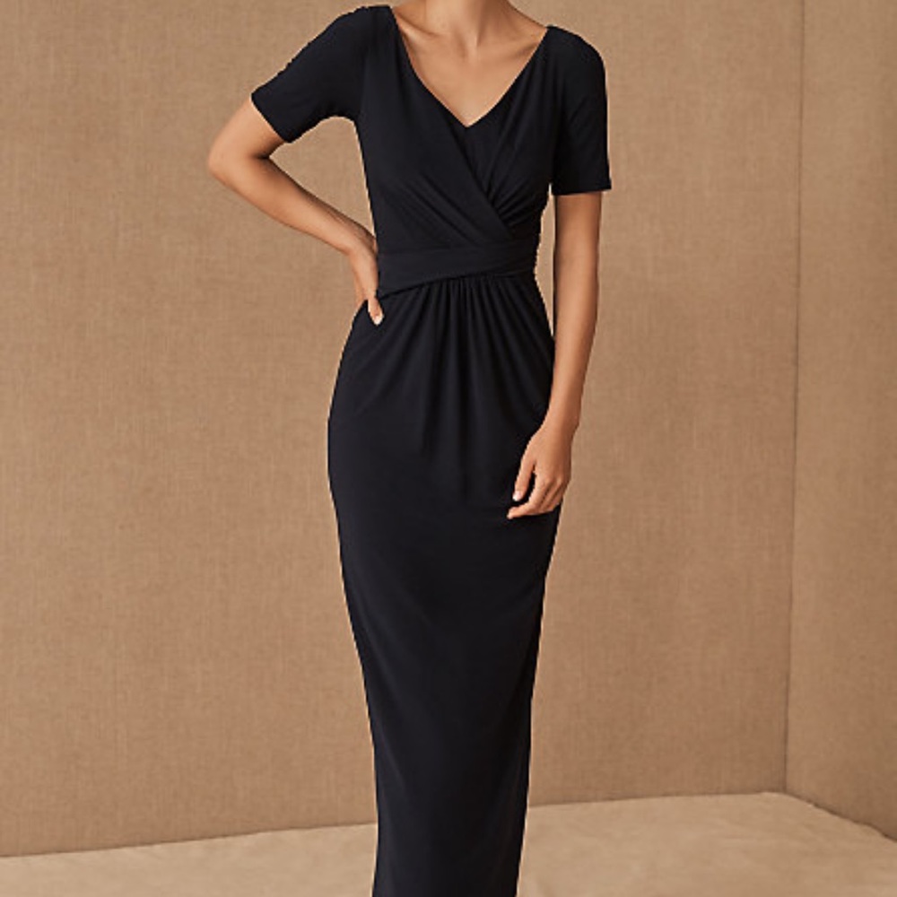 BHLDN Chelle Dress Navy NWT Size 4